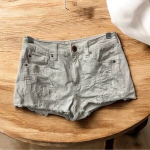 American Eagle Outfitters Cream Super Stretch Jeans